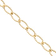 Horse chain 2.9 mm - oval - in Gold filled (rolled gold) x20cm