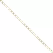 2.7mm Gold filled cable chain x50cm