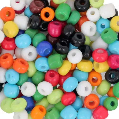 4mm Seed beads 6/0 - Mix Opaque x20g