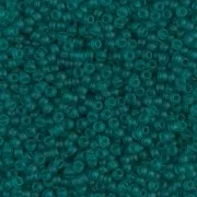 Miyuki Seed beads 11/0 2405F - Mat Tr Teal x8g