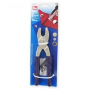 Pliers for press fasteners eyelets and piercing