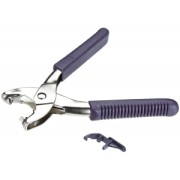 Pliers for press fasteners eyelets and piercing