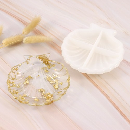 11x11cm Silicone mold - shell x1