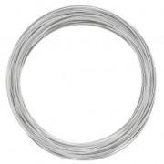 60mm Memory Bracelet - Rhodium Tone x112 loops