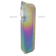 32mm Quartz Pendants 28 - Rainbow x4|raw }}