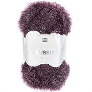 Creative Bubble - Tawashi sponge crochet thread - Mauve x50g|raw }}