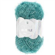 Creative Bubble - Tawashi sponge crochet thread - Turquoise x50g|raw }}