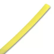 Plastic hollow cord 3mm Yellow x2m