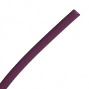 Plastic hollow cord 3mm Burgundy  x 2 m|raw }}