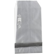 7x12cm Paper pouch - Silver Tone x1