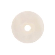 12mm mother of pearl Heishi round beads - Natural x10