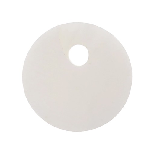 10mm Mother of Pearl Round Sequins - Natural x10