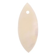 22x9mm mother of pearl Sequins - Natural x10