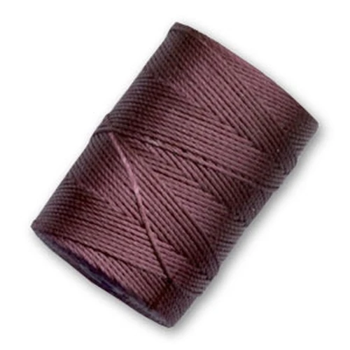 C-Lon Beading Cord 0,50 mm Black Currant x84m