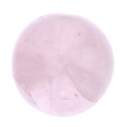 5mm Gemstone round Cabochon - Rose Quartz x1