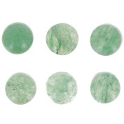 5mm Gemstone round Cabochon - Aventurine x1