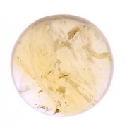 5mm Gemstone round Cabochon - Citrine x1
