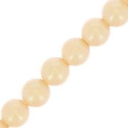 4mm Preciosa Pearls - Round Maxima - Pearlescent Yellow x30|raw }}