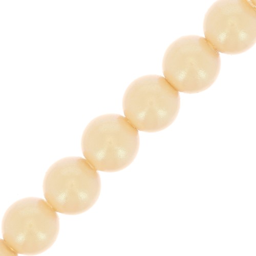 4mm Preciosa Pearls - Round Maxima - Pearlescent Yellow x30