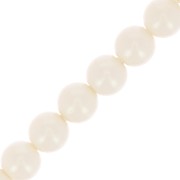 4mm Preciosa Pearls - Round Maxima - Pearlescent Cream x30|raw }}