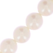 10mm Preciosa Pearls - Round Maxima - Pearlescent Cream x5|raw }}