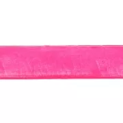 Leather lace 10mm Fluo Pink x30cm