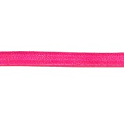 Leather lace 5x2mm Fluo Pink x30cm