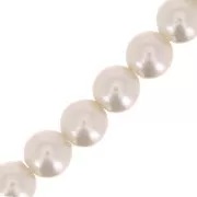 4mm Preciosa Pearls - Round Maxima - Pearl Effect Creamrose x30