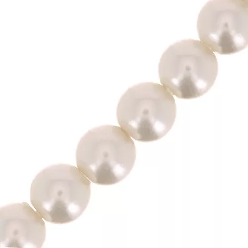 4mm Preciosa Pearls - Round Maxima - Pearl Effect Creamrose x30