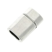 Magnetic clasp 10x5mm Old Silver tone x1|raw }}