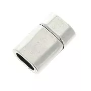 Magnetic clasp 10x5mm Old Silver tone x1