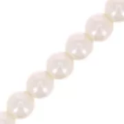 4mm Preciosa Pearls - Round Maxima - Pearl Effect Light Creamrose x30
