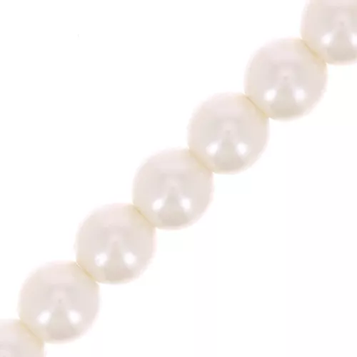 4mm Preciosa Pearls - Round Maxima - Pearl Effect Light Creamrose x30