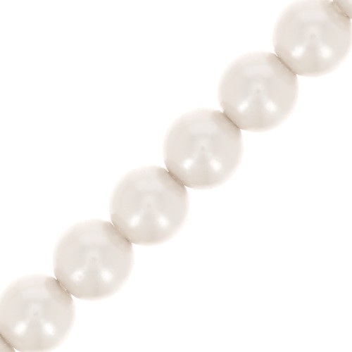 5mm Preciosa Pearls - Round Maxima - Pearl Effect White x25