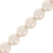 6mm Preciosa Pearls - Round Maxima - Pearl Effect Creamrose x20