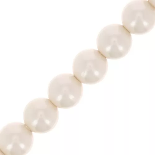 6mm Preciosa Pearls - Round Maxima - Pearl Effect Creamrose x20