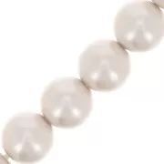 8mm Preciosa Pearls - Round Maxima - Pearl Effect White x10