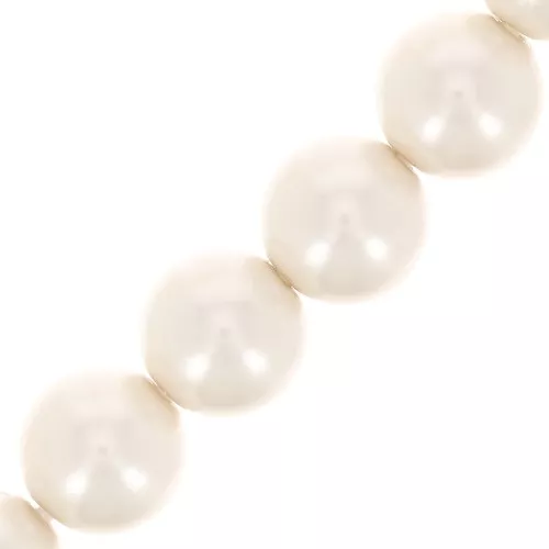 8mm Preciosa Pearls - Round Maxima - Pearl Effect Creamrose x10