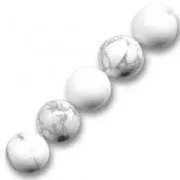 Bead Round Bead Howlite 12 mm x1