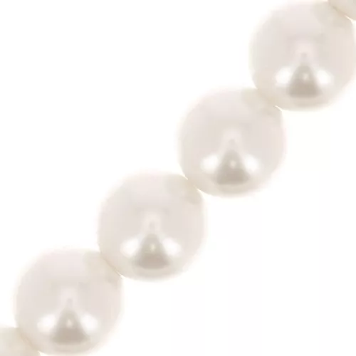 8mm Preciosa Pearls - Round Maxima - Pearl Effect Light Creamrose x10