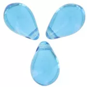 Drops 6x9mm Aquamarine  x25