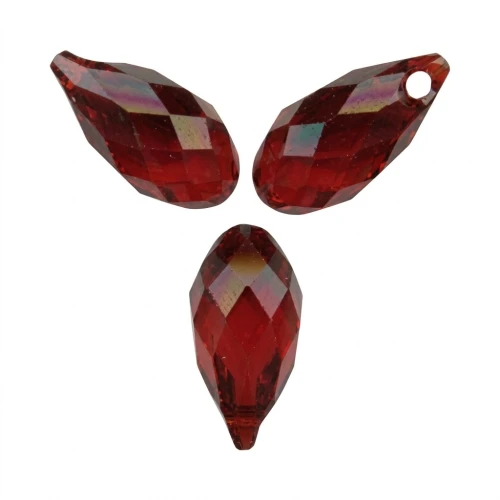 PureCrystal Drops 6010 Siam 11x5.5mm x4