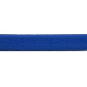 3mm Double sided lace of composition leather - Blue x1m