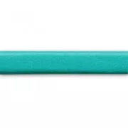 3mm Double sided lace of composition leather - Turquoise x1m