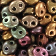 Twin beads 2.5x5mm Metallic Iris Satin x20g