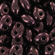 Twin beads 2.5x5mm Dark Bronze x20g
