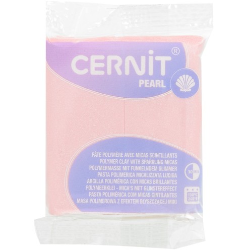 Cernit Pearl Clay - Pink (n°475) 56gr x1
