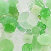 Czech glass beads assortment Mojito x50g|raw }}