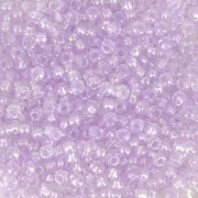 Preciosa Seed beads 11/0 2 mm - Pearl Pastel Lining - Violet Sfinx x20g