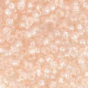 Preciosa Seed beads 11/0 2 mm - Pearl Pastel Lining - Salmon Sfinx x20g